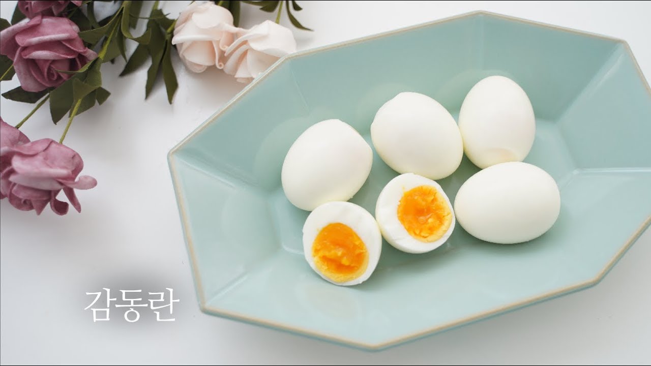 간편하게 감동란 만들기 : 삶은 계란 껍질 잘 벗기는법