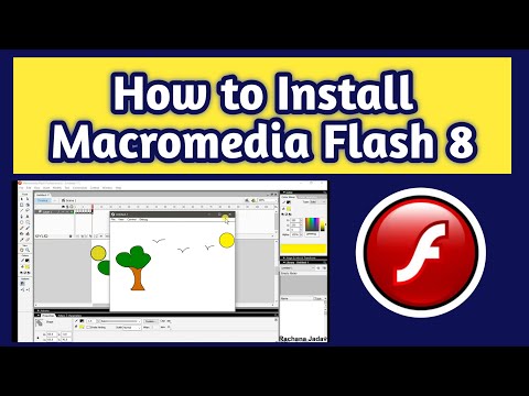 [How to install flash] in computer|How to install Macromedia Flash 8 in laptop or PC