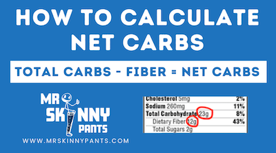 How To Calculate Net Carbs For Keto? Mr Skinny Pants