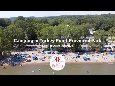 Camping In Turkey Point Provincial Park - Youtube