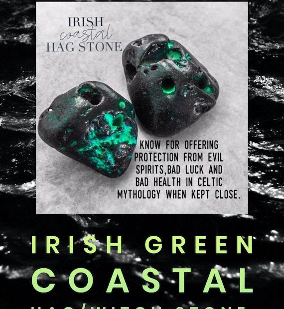 Irish Coastal Hag/Witch Stones Collected From The Shores Of - Etsy
