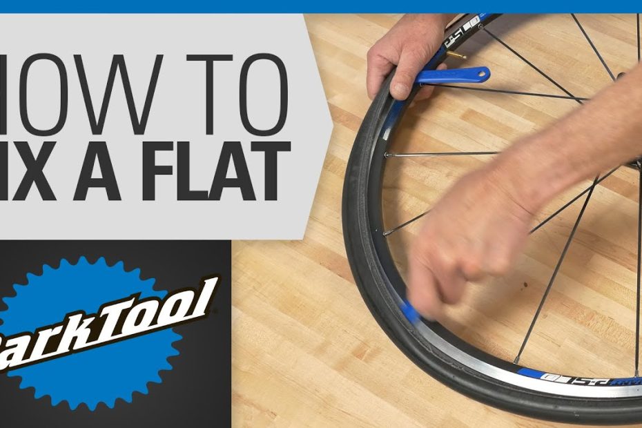 How To Fix A Flat Tire On A Bicycle - Youtube