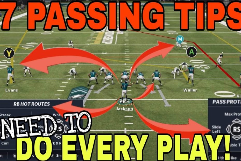 How To Master Passing! 7 Tips & Tricks U Need To Do Every Play To Beat Any  Defense In Madden Nfl 21! - Youtube