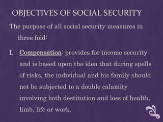 Social Security Legislation