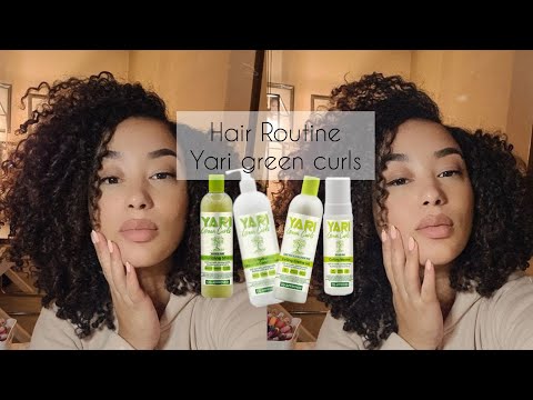 Wash & Go Yari green curls | Mijn haar routine met de Yari Green Curls 3C 3B curls| CG Methode